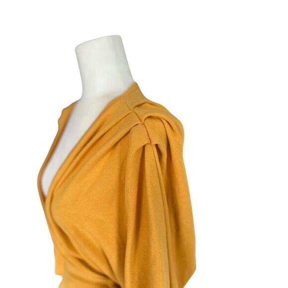 Free People Beach Neptune Square Tunic in Sun Size XS Terry Cloth Wrap Yellow - Picture 6 of 11